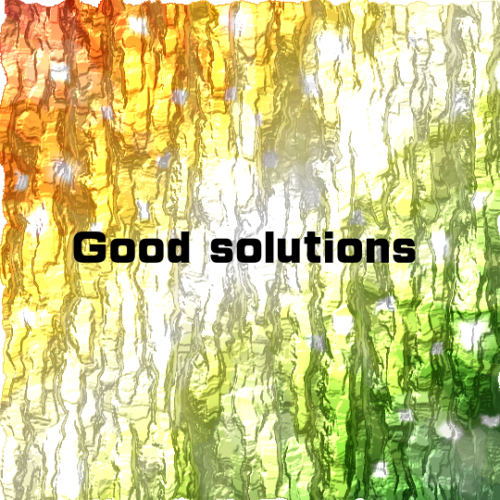Good solutions